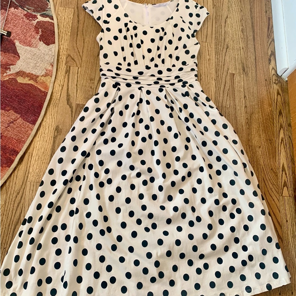 eShakti Custom Fit and Flare Dress